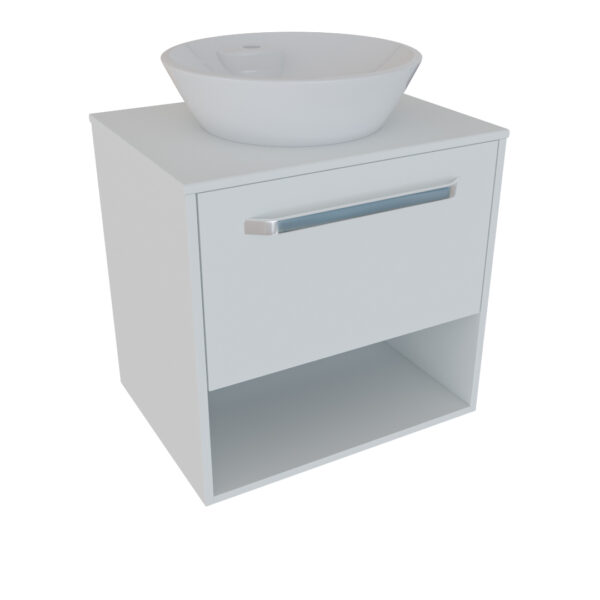 Kupaonski blok Piano Smart 60 Bijelo mat - Slika 3