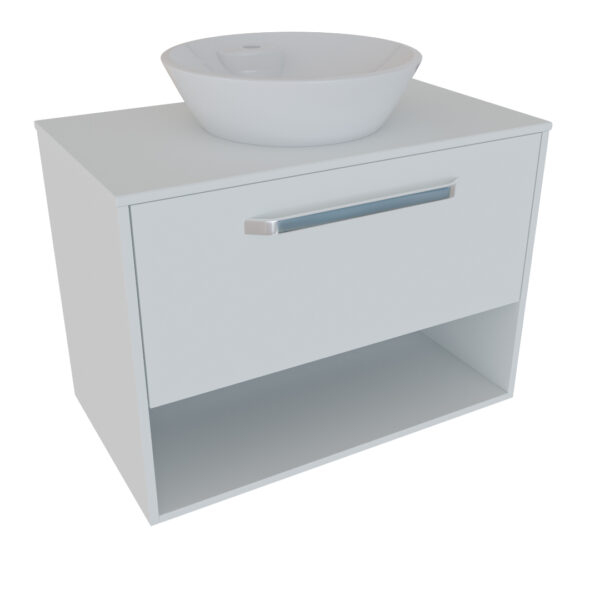Kupaonski blok Piano Smart 80 Bijelo mat - Slika 3