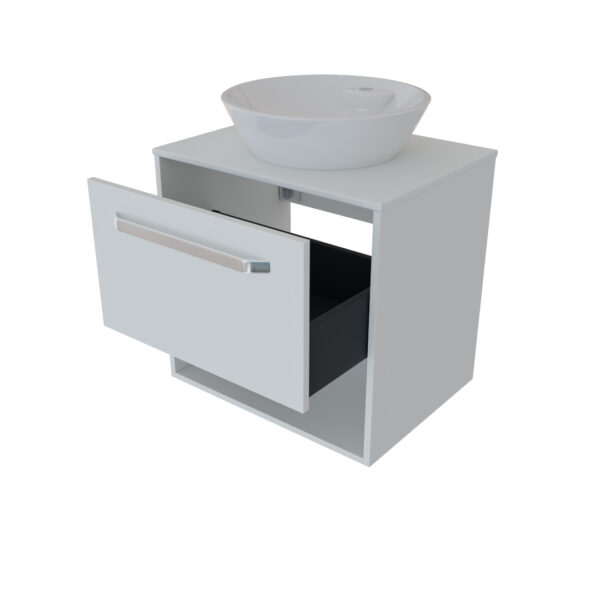 Kupaonski blok Piano Smart 60 Bijelo mat - Slika 6